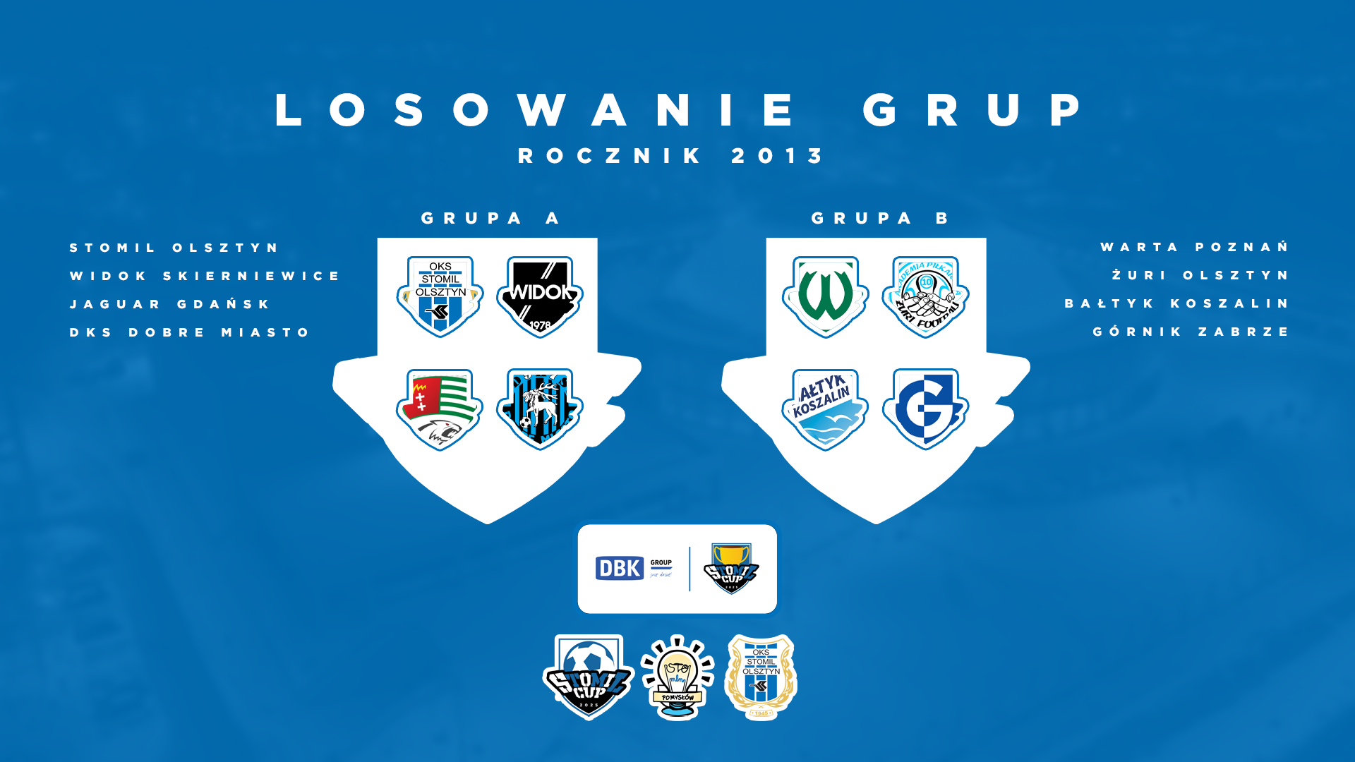 Losowanie turnieju młodzieżowego DBK Stomil Cup 2025