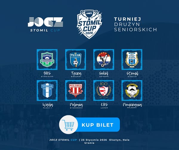 Bilety na Turniej Seniorski JOCZ Stomil Cup 2026
